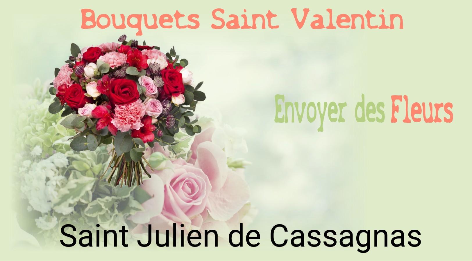 Roses de Saint-Valentin livrées à Saint-Julien-de-Cassagnas
